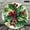 12x12in, variant on Patifu Watercolor Holly Berries Round Wooden Wall Clock Silent Sweep Movement Home Decor 10x10in