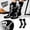 B, variant on Voska Unisex Halloween Skeleton Cartoon Mid Calf Socks Breathable Ribbed Comfortable Fall Daily Socks