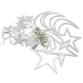 thumbnail image 3 of Luz de cadena 8 modos Diseño de estrella lunar Decoración de lámpara de cadena Trabajo seguro Amplia aplicación para exteriores ANGGREK Otros, 3 of 8