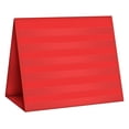 thumbnail image 1 of DOLITY Tabletop Pocket Chart Desktop Card Display Stand for Office School Classroom red, 1 of 9