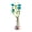R9-B, variant on Cute Mini Ceramic Vase Magnets for Fridge Funny Small Plant Magnets Tiny Plant Vase for Refrigerator Decoration Kitchen Locker Kitchen Office,H,1pc
