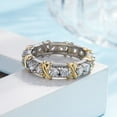 thumbnail image 5 of JoyMoreHome Moissanite Magnetology Ring, Magnetic Zircon Shaping Cross Full Moissanite Diamond Ring, Moissanite Rings for Women, 5 of 6