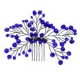thumbnail image 1 of Sonducket Peines para el cabello Diamante de imitación Cristal azul Hecho a mano Ligero Diadema portátil Tocado Decoración de boda Interior Exterior Ropa, zapatos y accesorios Miscelánea Sonducket AP013449-01, 1 of 6