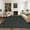 Black, variant on Assaile Traditional Farmhouse Braided Pattern Area Rug Non-Slip Washable for Living Room，Bedroom，Entryway