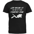 thumbnail image 1 of Comfort Zone Scuba Diving Black Adult T-Shirt, 1 of 1