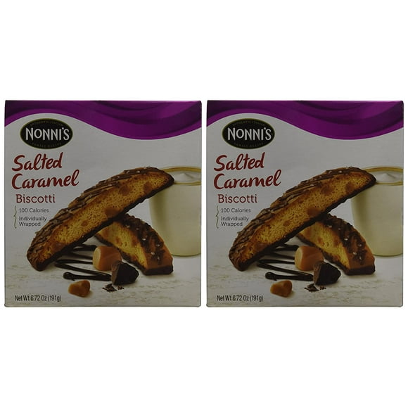 Nonni's Salted Caramel Biscotti