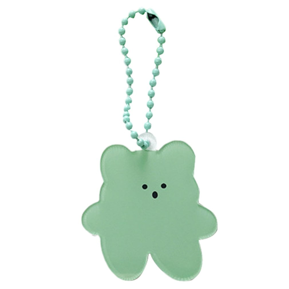 Cute Gummy Bear Keychain Candy Color Charm Keyring Girl Earphone Cover Jewelry h