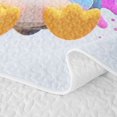 thumbnail image 5 of Erosebridal Penguin Bed Spread Queen for Boys Girls, Paint Splash Queen Coverlet Set, 3 Pieces 1 Quilt and 2 Pillowcases, 5 of 7
