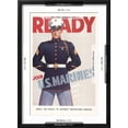 thumbnail image 4 of Art.com Ready, Marine Corps Recruiting Poster Art Print, Black Frame Wall Art, 17" x 23", 4 of 4