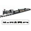 16 piece Classic Style Battery Operated Passenger Kids Toy Train Set Light Sound