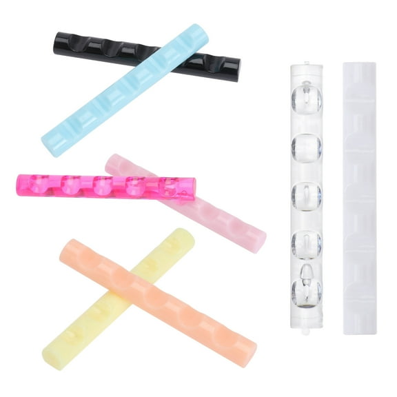 LITINKIMI Nail Art Pen Brush Storage Rack Acrylic 8Pcs 3.1x0.4In