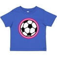 thumbnail image 3 of Inktastic Soccer Player Girls Sports Ball Girls Toddler T-Shirt, 3 of 5