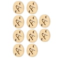 thumbnail image 3 of Gupbes 10Pcs Letter Pendant Exquisite Craftsmanship Durable Fashionable Simple Pendant For DIY Jewelry Making Bracelet Crafting,Letter Pendant,Letter Mixed Pendants, 3 of 8