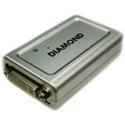 DIAMOND BVU160 USB Display Adapter (DVI and VGA with included DVI to VGA adapter)