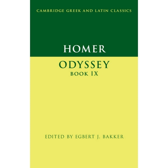 Cambridge Greek and Latin Classics Homer: Odyssey Book IX, (Hardcover)