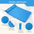 thumbnail image 4 of Colchón de Camping Autoinflable Costway Azul 187 x 130 x 4 cm, 4 of 10