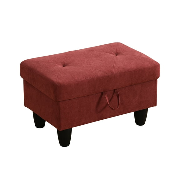 Upholstered Storage Ottoman
