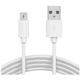thumbnail image 1 of Cable De Cargador Usb Para iPhone iPad 2 Metros Blanco, 1 of 4