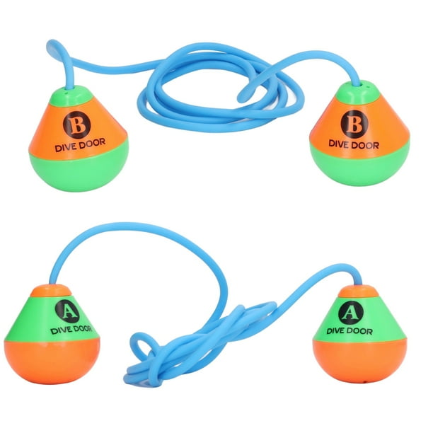 Juguete De Piscina De Buceo, Juguete De Plástico Para Nadar A Través De La Puerta, 2 Piezas, Portátil Para Practicar Para Niños