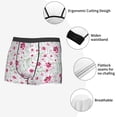 thumbnail image 5 of Rateoe Lilies Flowers Mens Boxer Briefs Poly Spandex Performance Boxer Briefs Underwear Hem Boxer Briefs - Large, 5 of 8