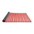 thumbnail image 2 of Ahgly Company Indoor Square Solid Red Modern Area Rugs, 7' Square, 2 of 4