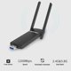 thumbnail image 1 of Adaptador USB de de 1200 Mbps para , computadora de escritorio, computadora portátil con Windows 10 / 8.1 / 8/7 / XP, 2.4G / perfke adaptador wifi usb pc de escritorio, 1 of 9
