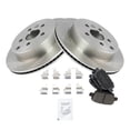 thumbnail image 6 of TRQ Brake Pad & Rotor 5 stud Premium Posi Ceramic Rear w/Chemicals BKA16713, 6 of 6