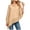 Khaki, variant on Women's Soft Draped Poncho Cape for Women - Lightweight Cozy Sheer Shawl Wrap with Flowing Silhouette for All-Season Everyday Wear