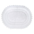 thumbnail image 1 of Alfombra de baño DII Crochet Collection reversible, grande, ovalada, blanca DII Decoración Baño, 1 of 8