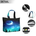 thumbnail image 3 of Sci-fi Lovers Weekender Bag Featuring Nebula Cosmic Alien Artwork Lightweight Travel Tote with Multiple Compartments for Camping Weekend Trips, 3 of 5