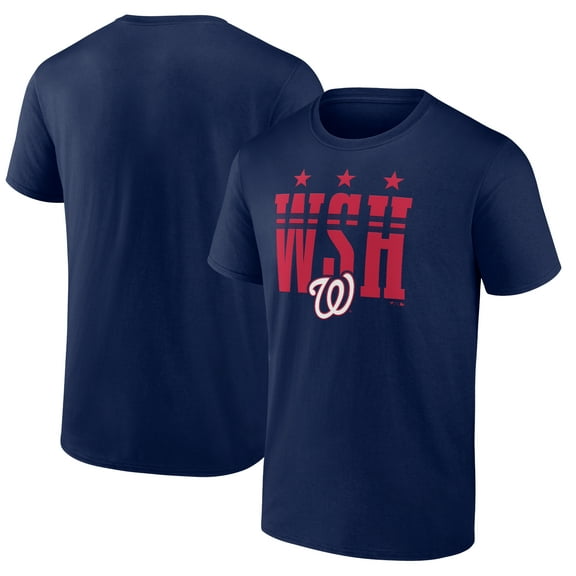 Men's Navy Washington Nationals Hometown Collection The 202 T-Shirt