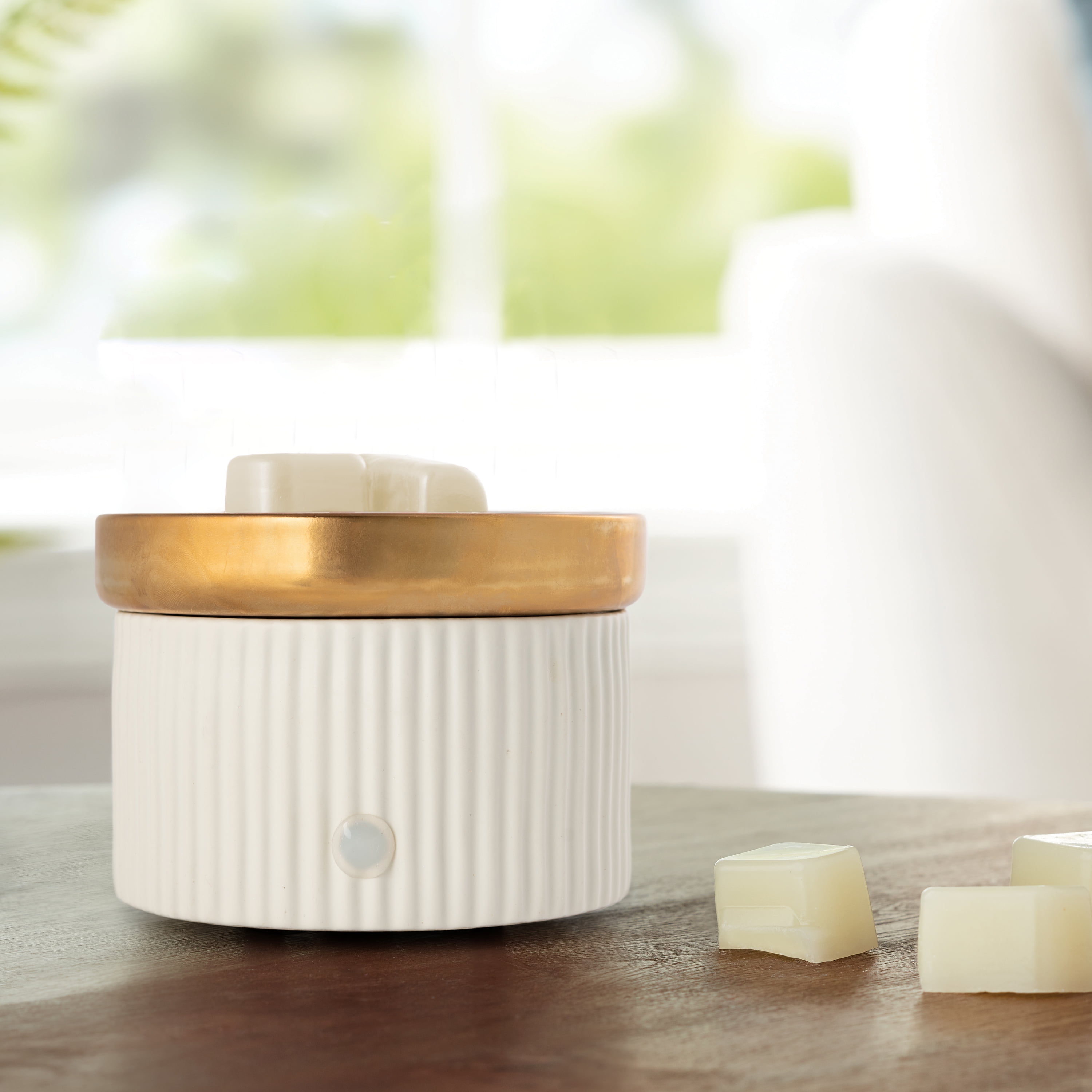 Better Home & Gardens 2-in-1 Fragrance Ceramic Warmer, White