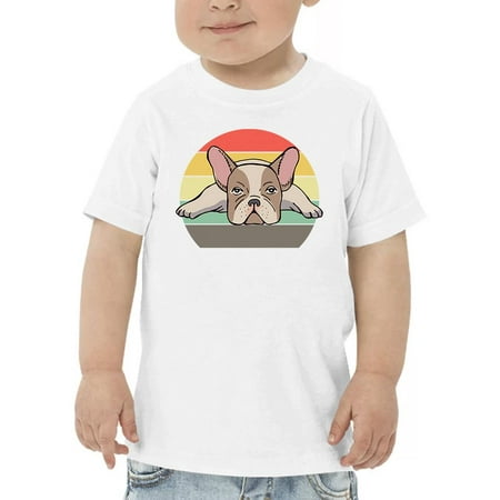 

Retro Style Frenchie Bulldog T-Shirt Toddler -Image by Shutterstock 2 Toddler