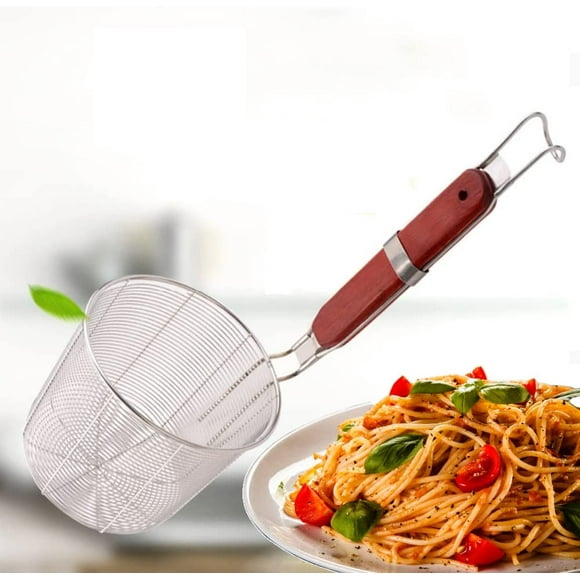 kitchen sieve stainless steel pasta basket fondue sieve fine mesh kitchen sieve