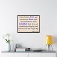 thumbnail image 5 of Scripture Walls Psalm 139:23-24 Search Me God German Bible Verse Canvas Christian Wall Art Ready to Hang Unframed, 5 of 19