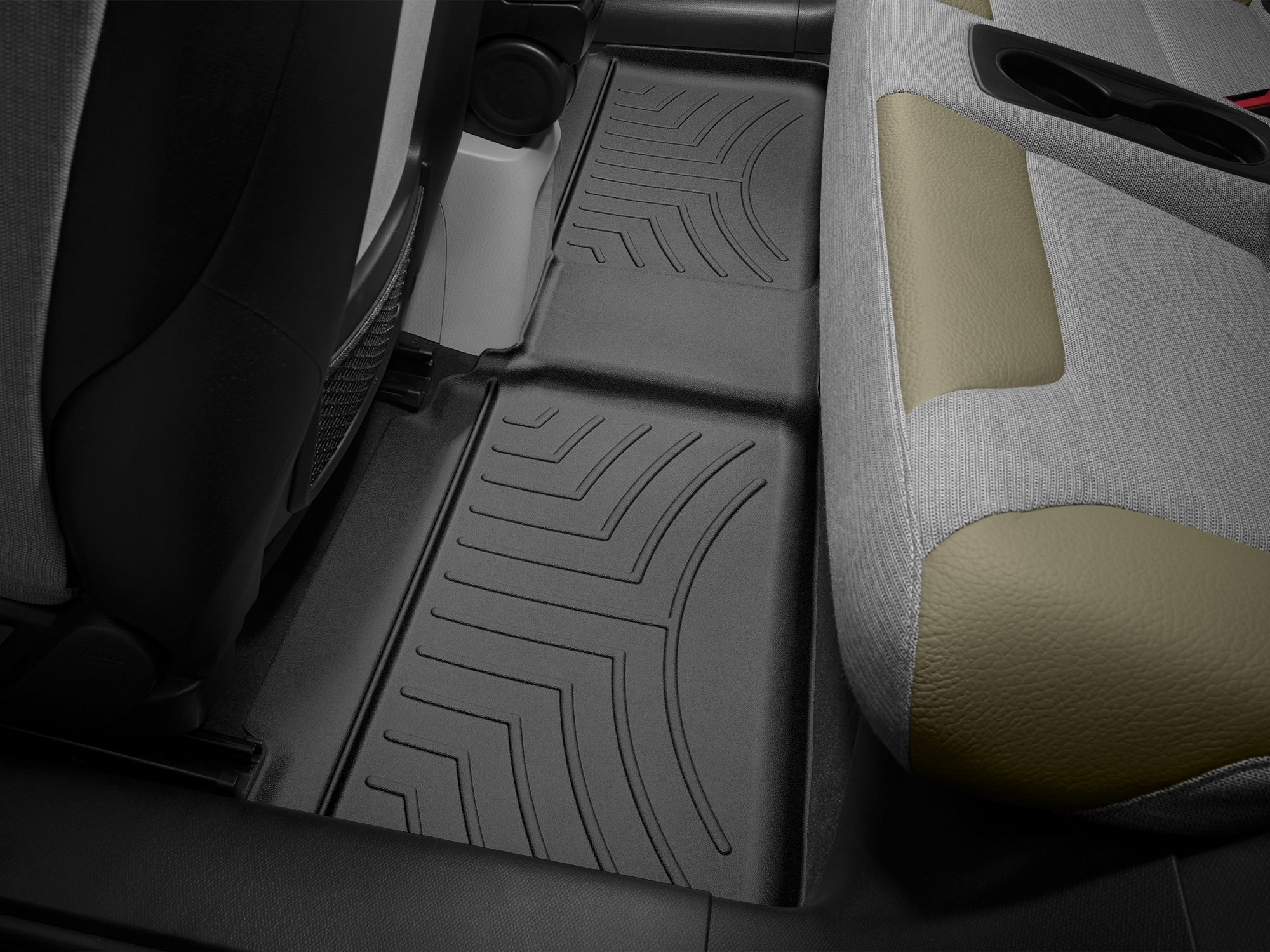 WeatherTech FloorLiner For 2014-2019 BMW I3 - Black Front & 2nd Row (2-Piece)