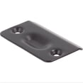 thumbnail image 3 of Ball Catch Strike Plate, 2-1/4" x 1-3/8", Matte Black by Stone Harbor Hardware, 3 of 4