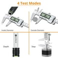 thumbnail image 2 of Neoteck 8" Electronic Digital Vernier Caliper LCD Stainless Steel + Feeler Gauge LCD Display, 2 of 12
