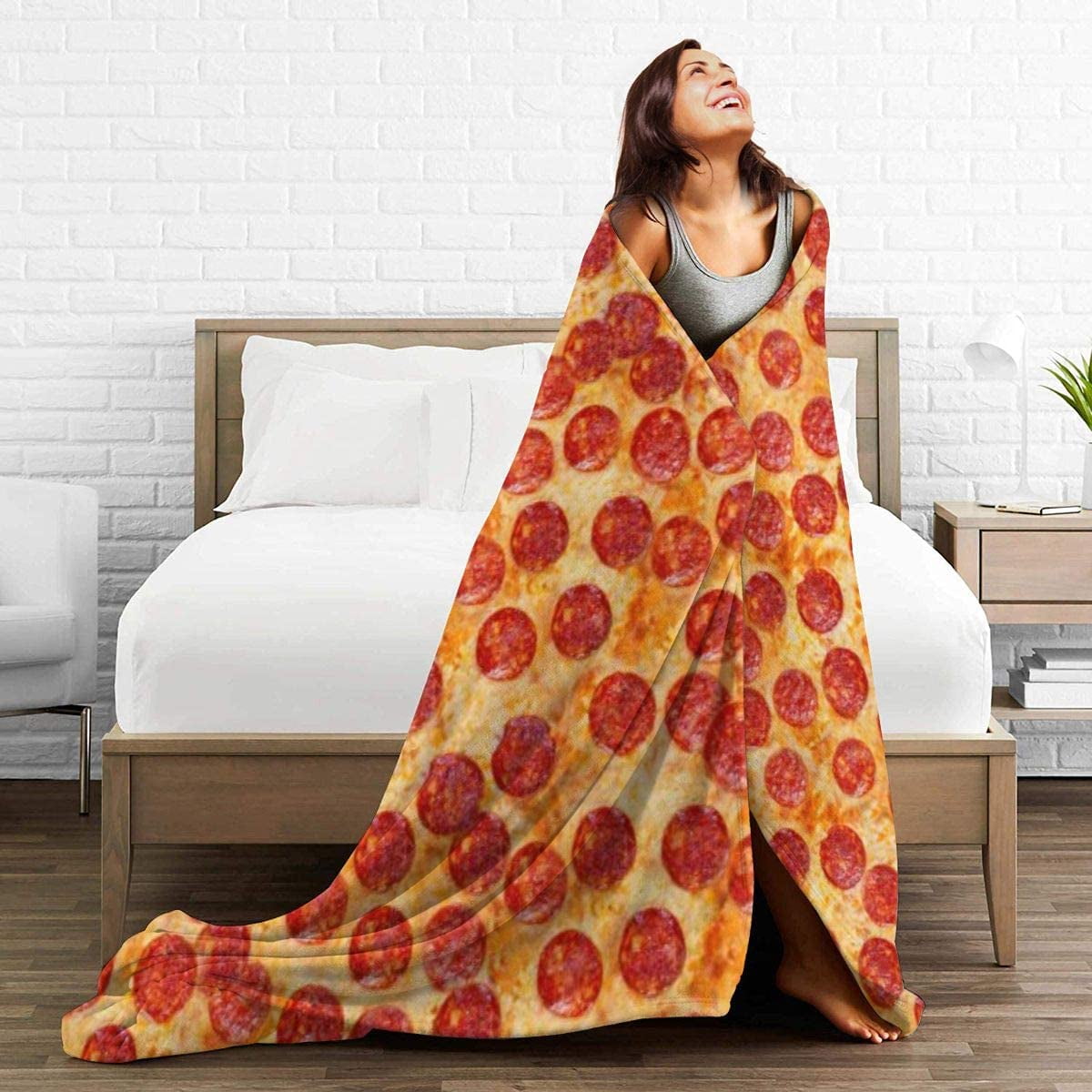 Pizza Donut ring blanket Soft warm flannel pizza blanket for bed fleece  sofa plaid plush bedspread Flannel pizza blanket - AliExpress