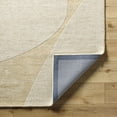 thumbnail image 4 of Hauteloom Vanya Wool Living Room, Bedroom Area Rug - Contemporary - Ash, Tan - 2' x 3', 4 of 6