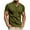 Army Green, variant on Ruimatai Mens Casual Shirts Fashion Classic Henley Tee Shirt Solid Color Short Sleeve 3-Button T-Shirt Summer Men's T Shirt with Chest Pocket