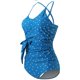 thumbnail image 4 of Gibobby Traje de baño completo mujer Trajes de baño divididos para mujer, traje de baño Sexy ajustado para mujer, traje de baño elegante a la , traje de (Azul,M), 4 of 5
