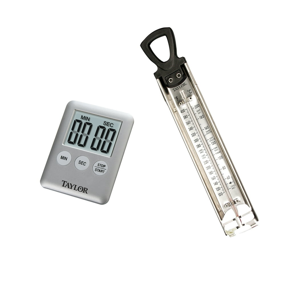 Taylor Precision Products 5983N Candy/Jelly Deep Fry Thermometer & 5842