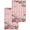 Pink, variant on Pink Flowers Kitchen Dish Towels for Drying Dishes Set of 3, Spring Floral Butterflies Black White Striped Farmhouse Waffle Weave Microfiber Hand Tea Bathroom Towels Quick Dry & Absorbent Towel 12x12
