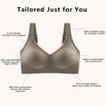 thumbnail image 5 of evobiliss Smooth Wireless Bras for Women No Underwire Comfortable Bra for Women Everyday Bras Seamless Stretch Soft Light Comfort Bras, 5 of 8