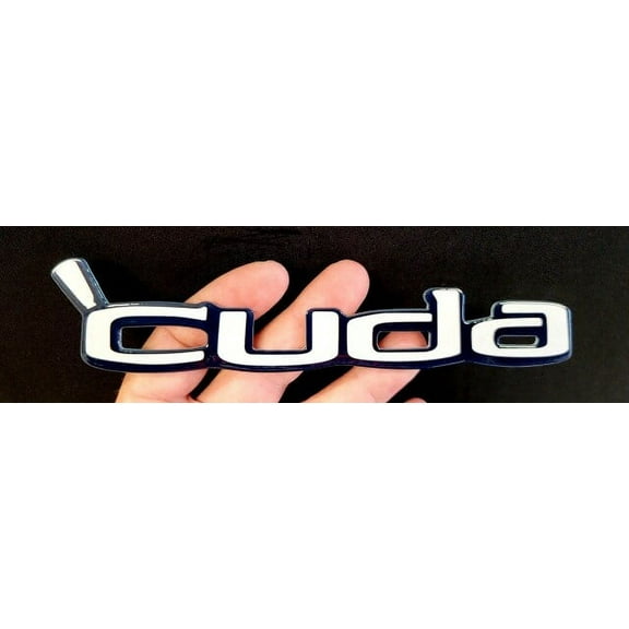 1970-1974 Plymouth "CUDA" Script Metal Sign