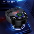 thumbnail image 2 of Car Mp3 2 Transmitter Usb Radio Charger Fm In-Car Adapter Kit Wireless Car Fm Transmitter, 2 of 8