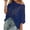 n-518Navy2489, variant on CUSTG Women's T-Shirts Hollow Out Short Sleeve T Shirt Summer Casual Knit Tops Beach Cover Up Daily Wear Comfortable Breathable Fashion Tee Versatile O-Neck Steetwear