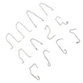 thumbnail image 4 of 6/9/12pcs H1 H3 H4 H7 Assorted Headlight Bulb Retaining Clip Holder Set Stainless Steel Bulb Spring Clips, 4 of 8