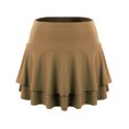 thumbnail image 2 of Doublju Women's Flared Skater Mini Skirt (Plus Size Available), 2 of 4